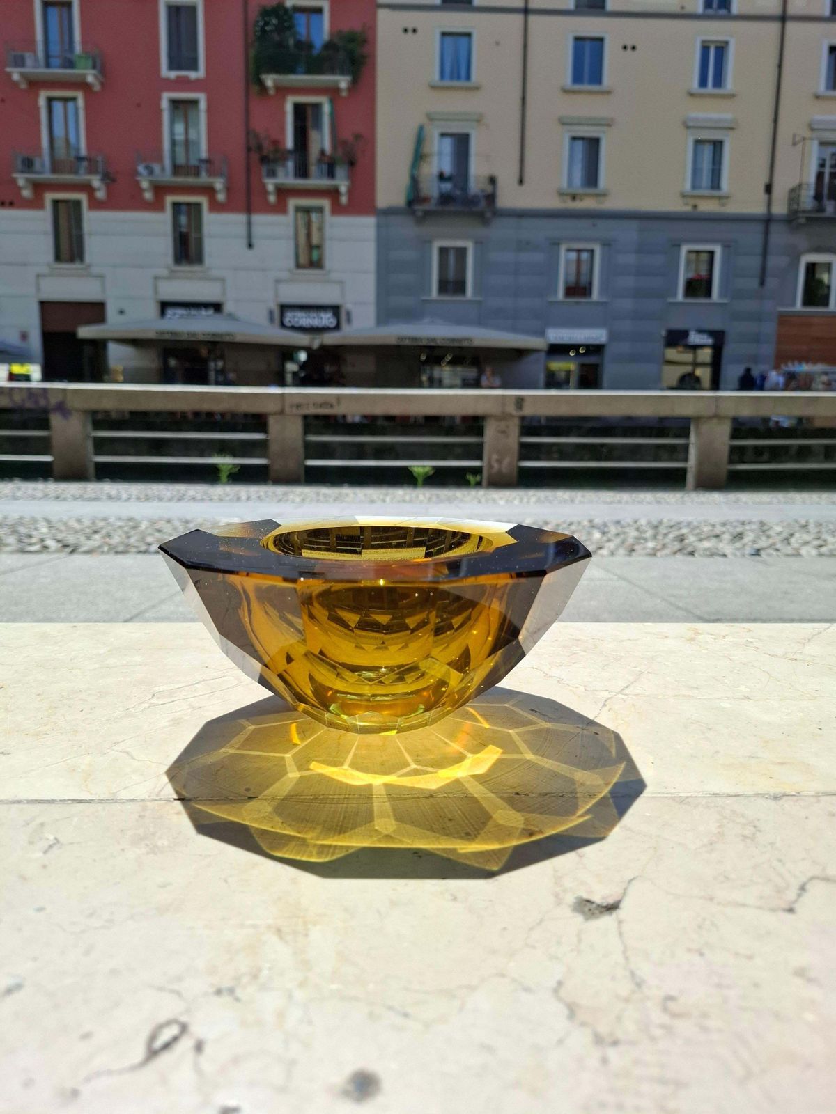 Flavio Poli Seguso Centrotavola  Vetro Di Murano 1950 Italy photo 1062.0