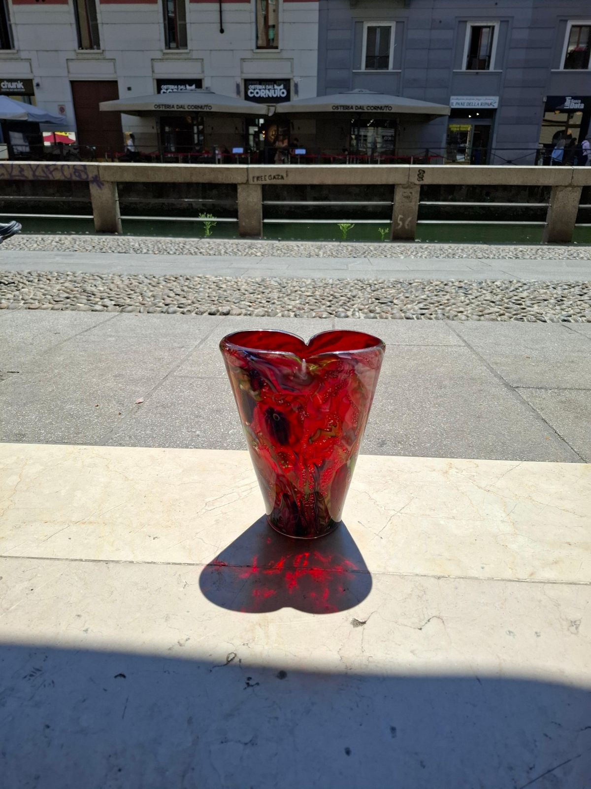 1416.0 Avem   Aureliano Toso  Murano   Vase Of The 1950s photo