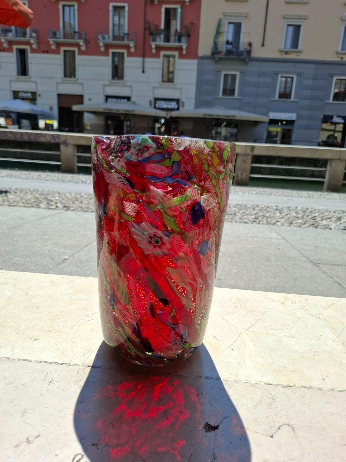 Home Decor Avem   Arte Vetraria Muranese   Vaso Fine Giornata   Murano Italia 1950 photo