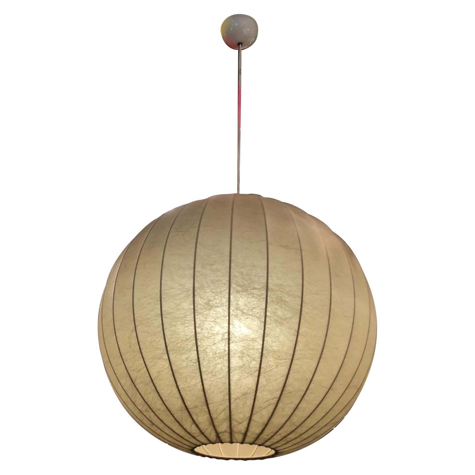 Flos Achille And Piergiacomo Castiglioni Chandelier Cocoon Metal 1960 Italy