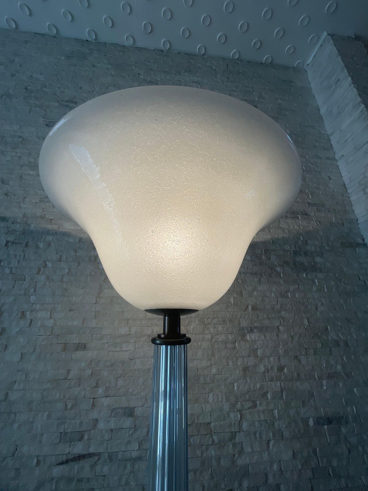 Seguso   Murano Glass Floor Lamp   Italy 1950s photo vinterior