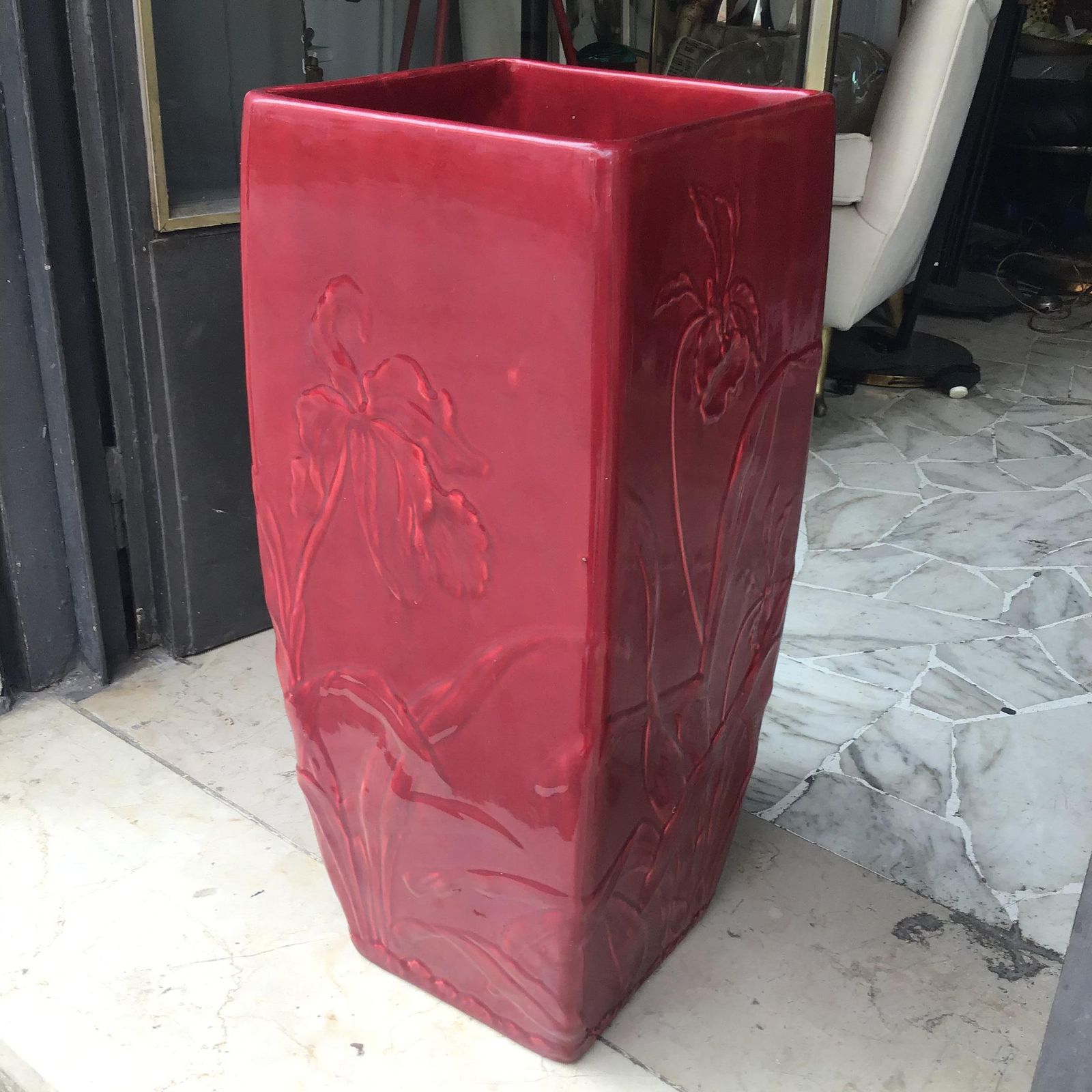 Guido Andlovitz Vase Portaombrelli Ceramica 1930 Italy photo Home Decor