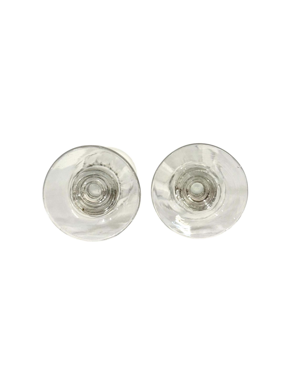 1234.0 6 Champagne Crystal Glasses, Attributed To Baccarat, Circa 1850 photo