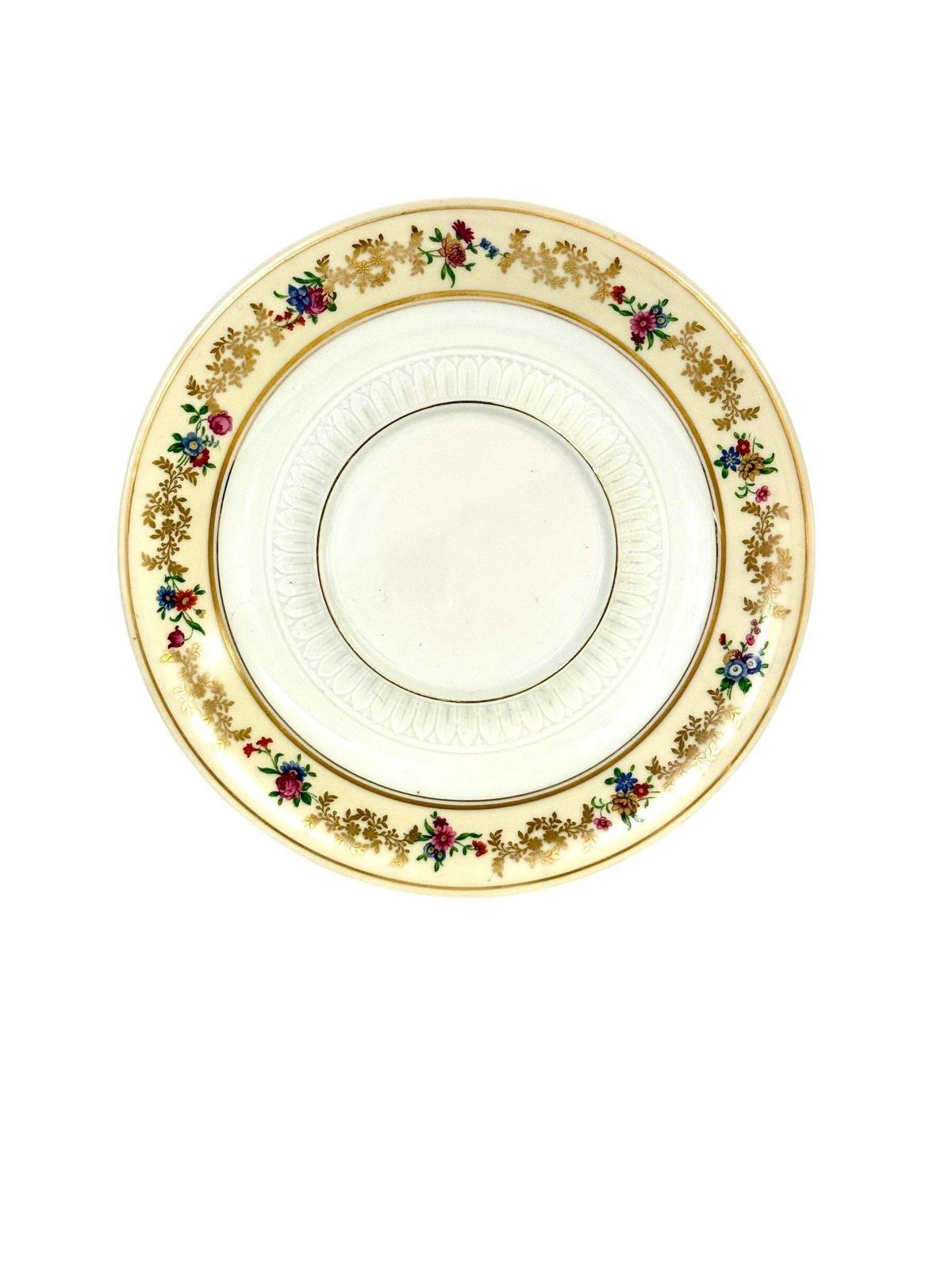 Antique French Limoges Bouillon Bowl By Raynaud & Cie, Swan Mark, C. 1895 photo for sale