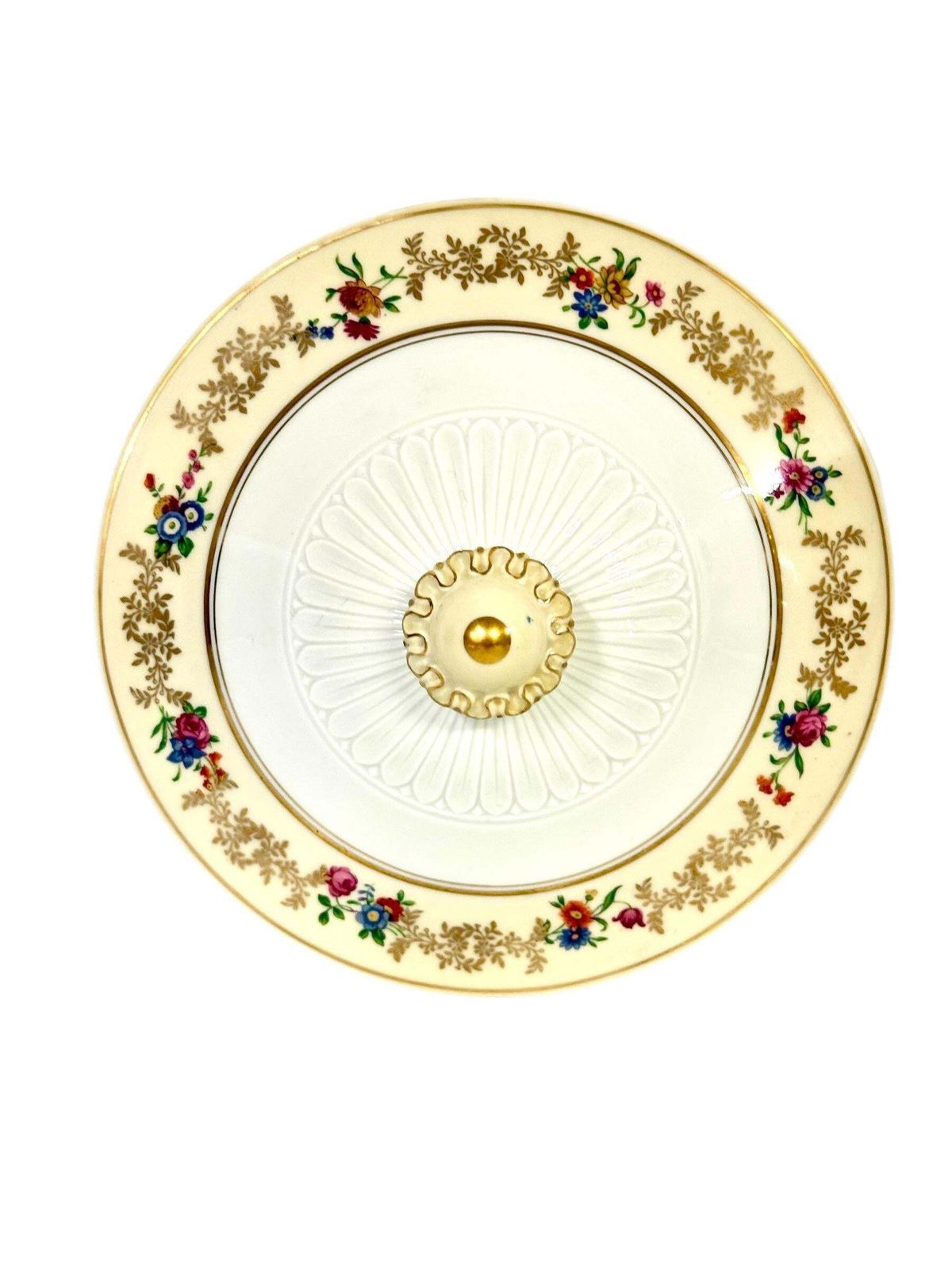 photo furniture Antique French Limoges Bouillon Bowl By Raynaud & Cie, Swan Mark, C. 1895