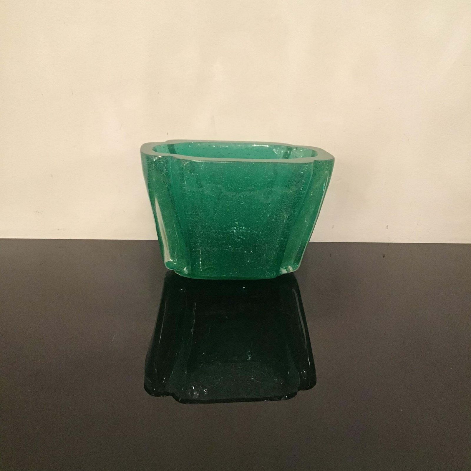 Venini Carlo Scarpa   Pulegoso Vase  Murano Glass 1935 Italy photo furniture