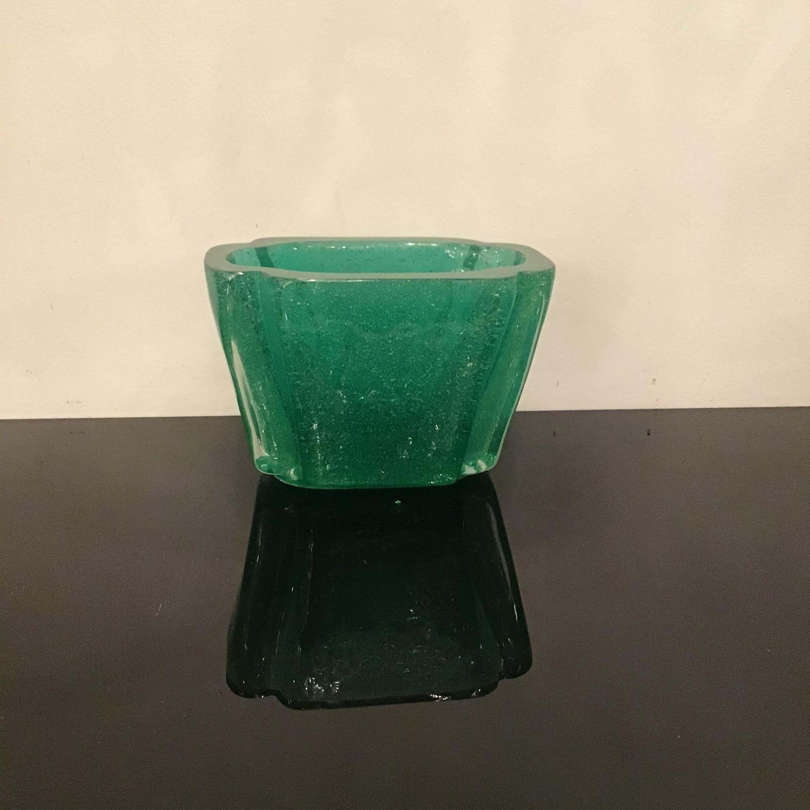 Venini Carlo Scarpa   Pulegoso Vase  Murano Glass 1935 Italy photo for sale
