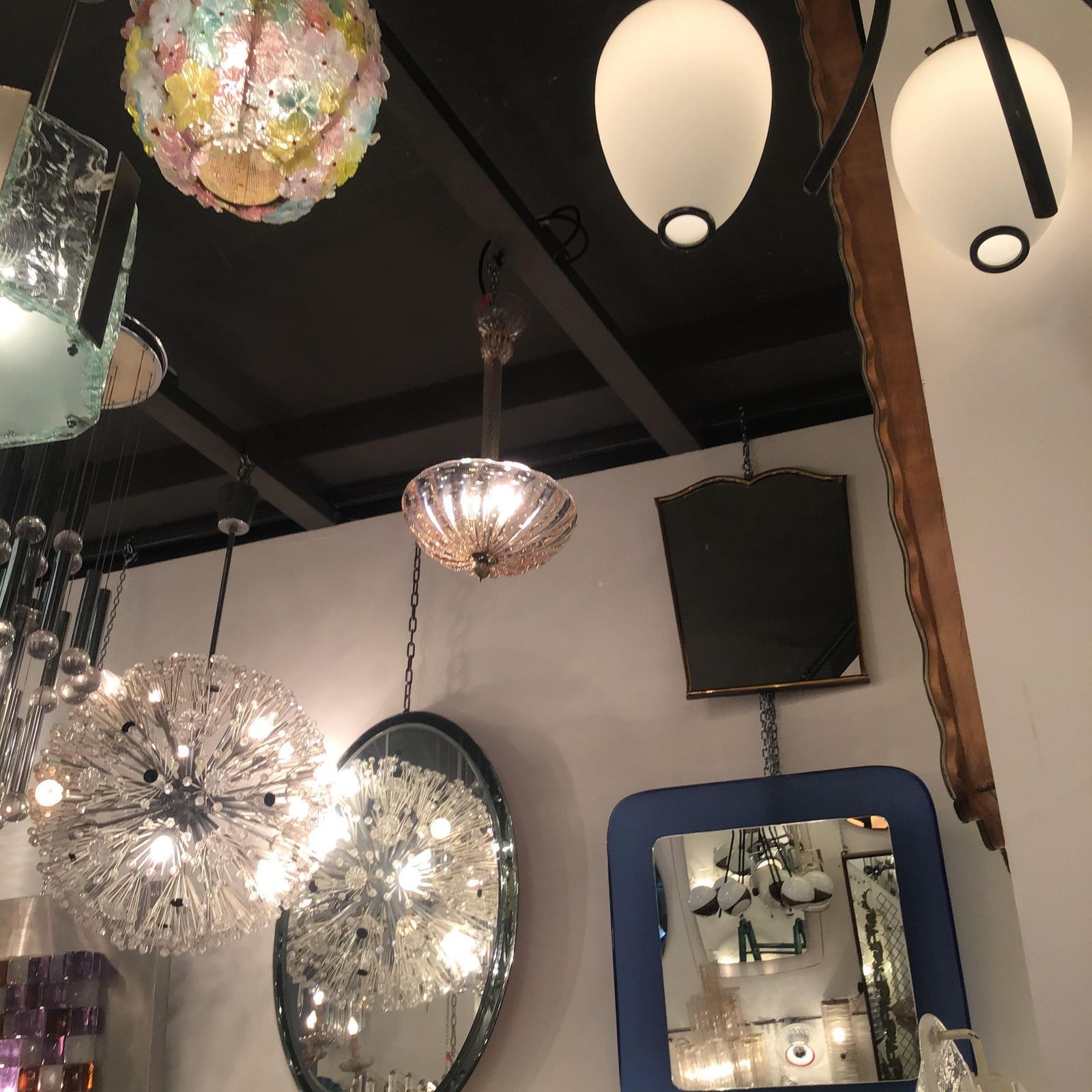 Barovier And Toso Pink Brass Glass Chandelier From 1940 Italy photo buy
