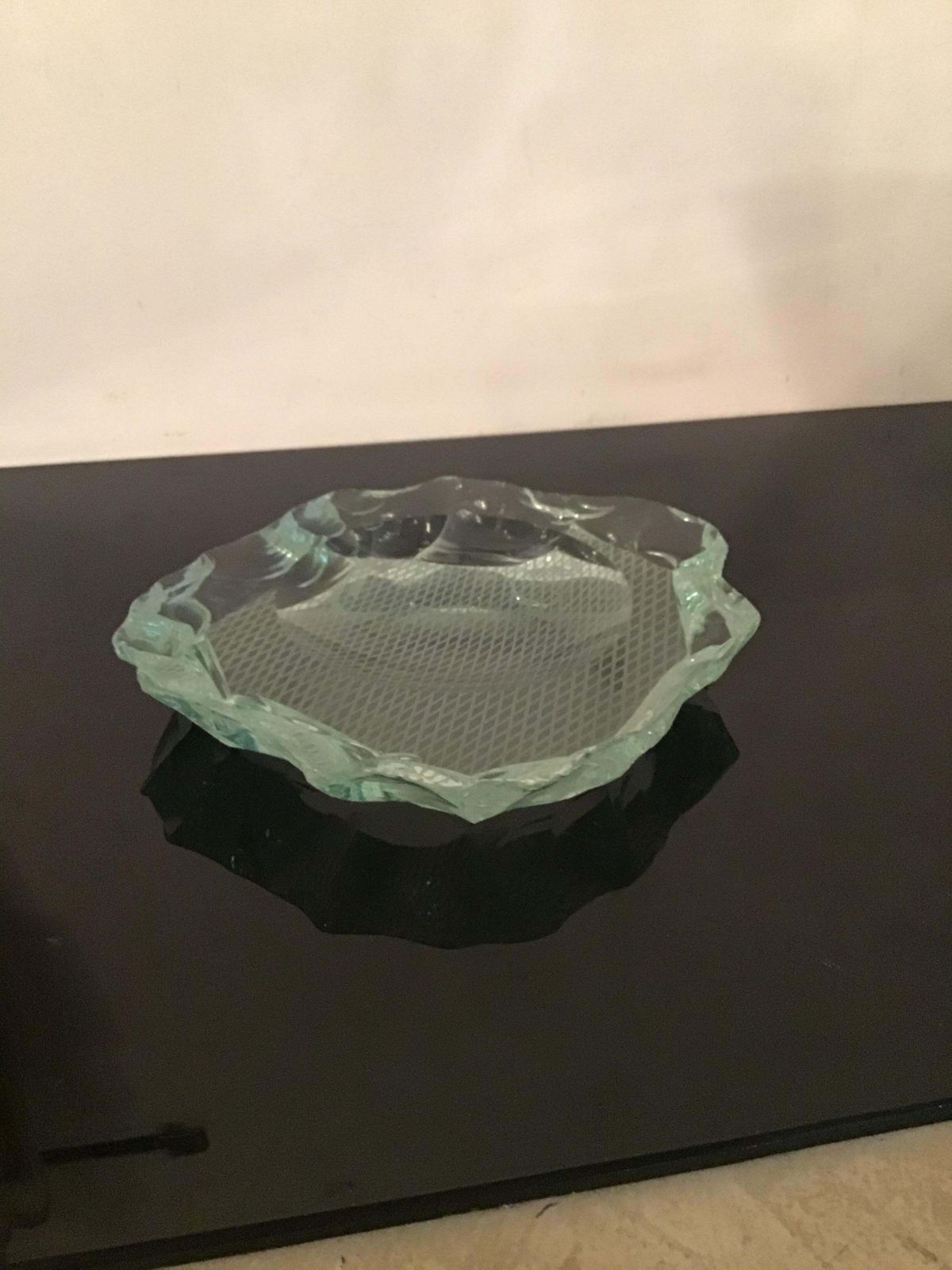 Fontana Arte Pietro Chiesa Ashtray/Empty Pockets Glass, 1950, Italy photo for sale
