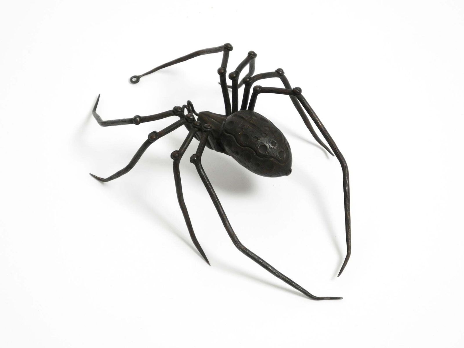 Beautiful Italian Mid Century Modern "Spider" Wall Decoration Made Of Iron photo for sale