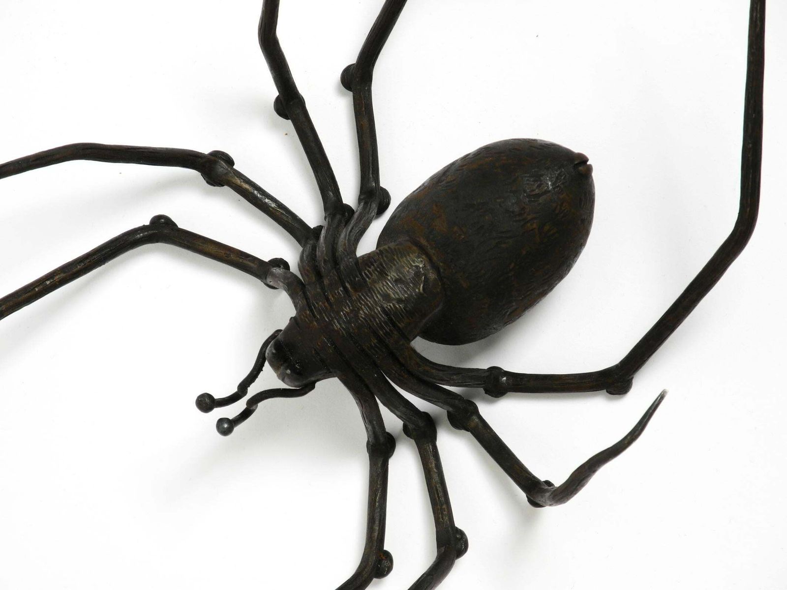 Art Beautiful Italian Mid Century Modern "Spider" Wall Decoration Made Of Iron photo