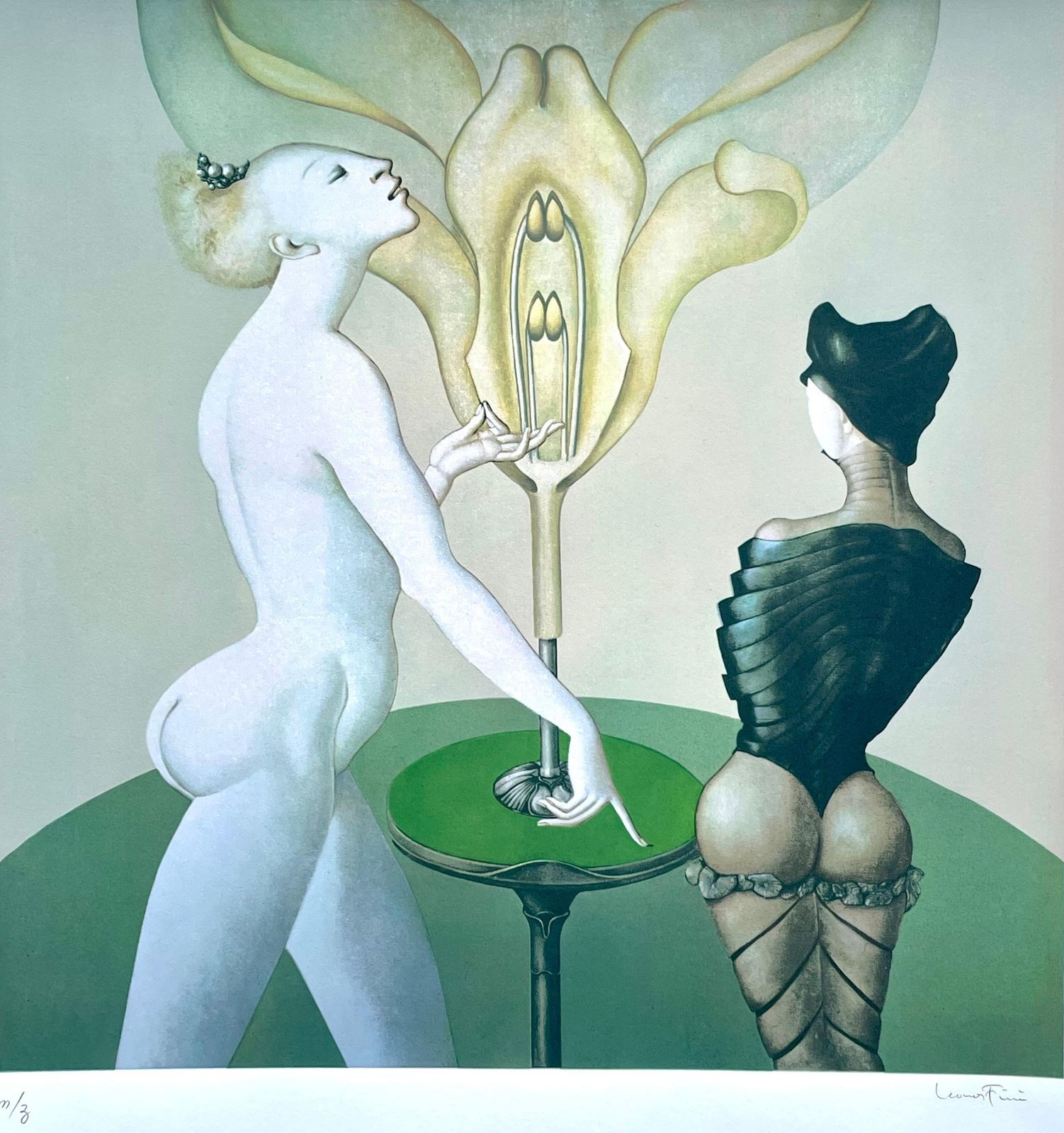 Leonor Fini Leonor Fini, Rare Original Serigraph On Rives Paper, Circa 1970 Circa 1970