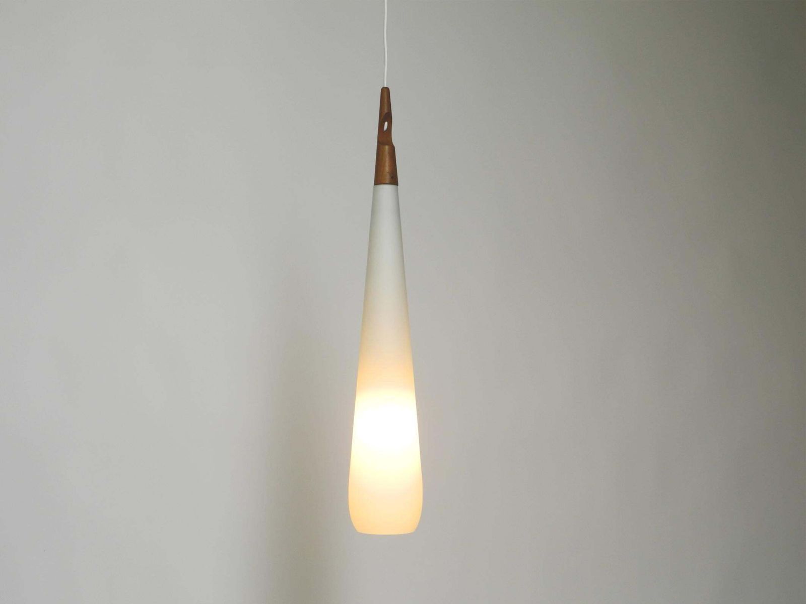 Uno & östen Kristiansson Pendant Lamp  Made By Luxus Vittsjö, Sweden 1957 photo Lighting