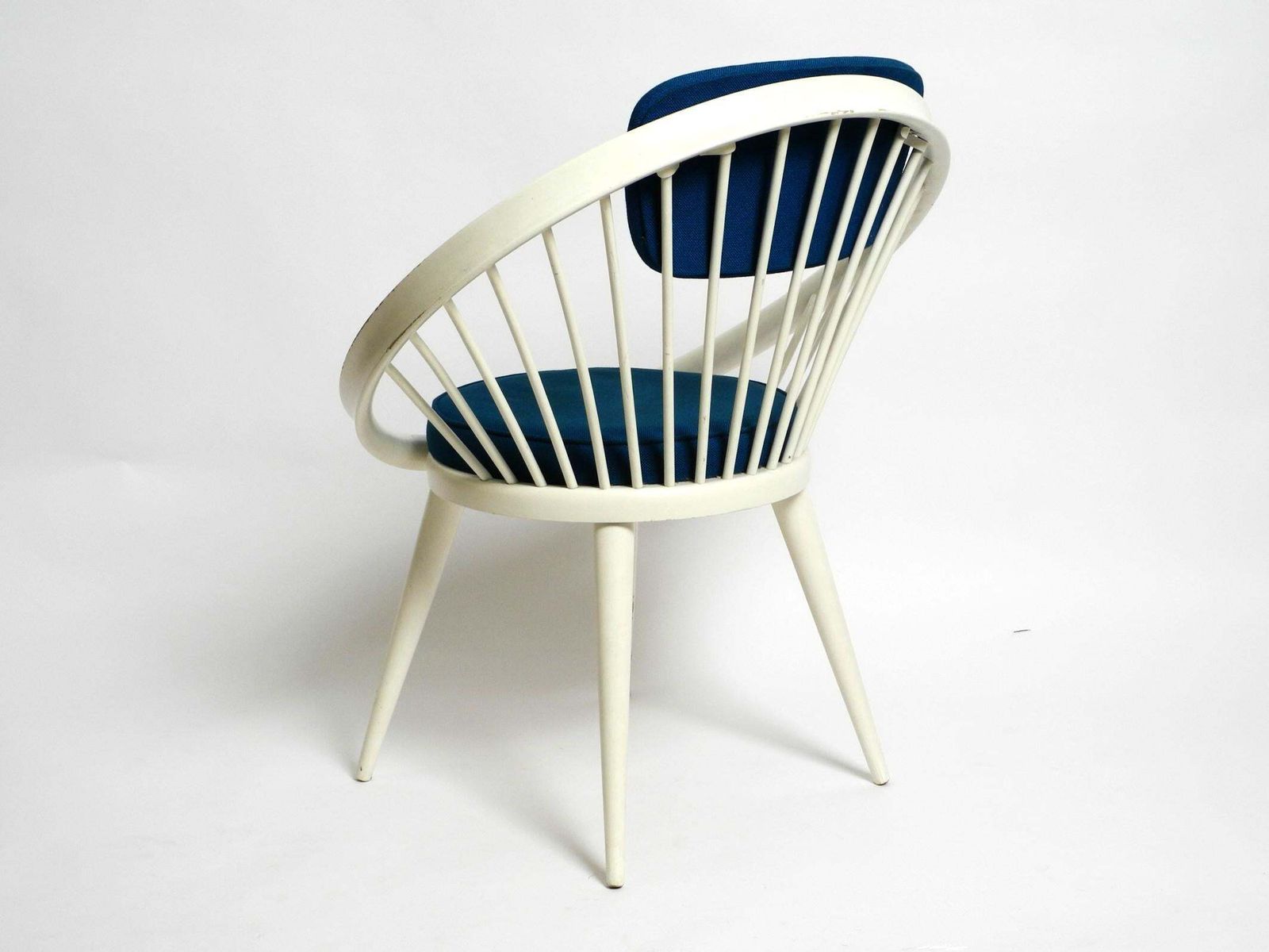 Beautiful Rare Original 1950s Yngve Ekström Circle Chair For Swedese photo 877.0