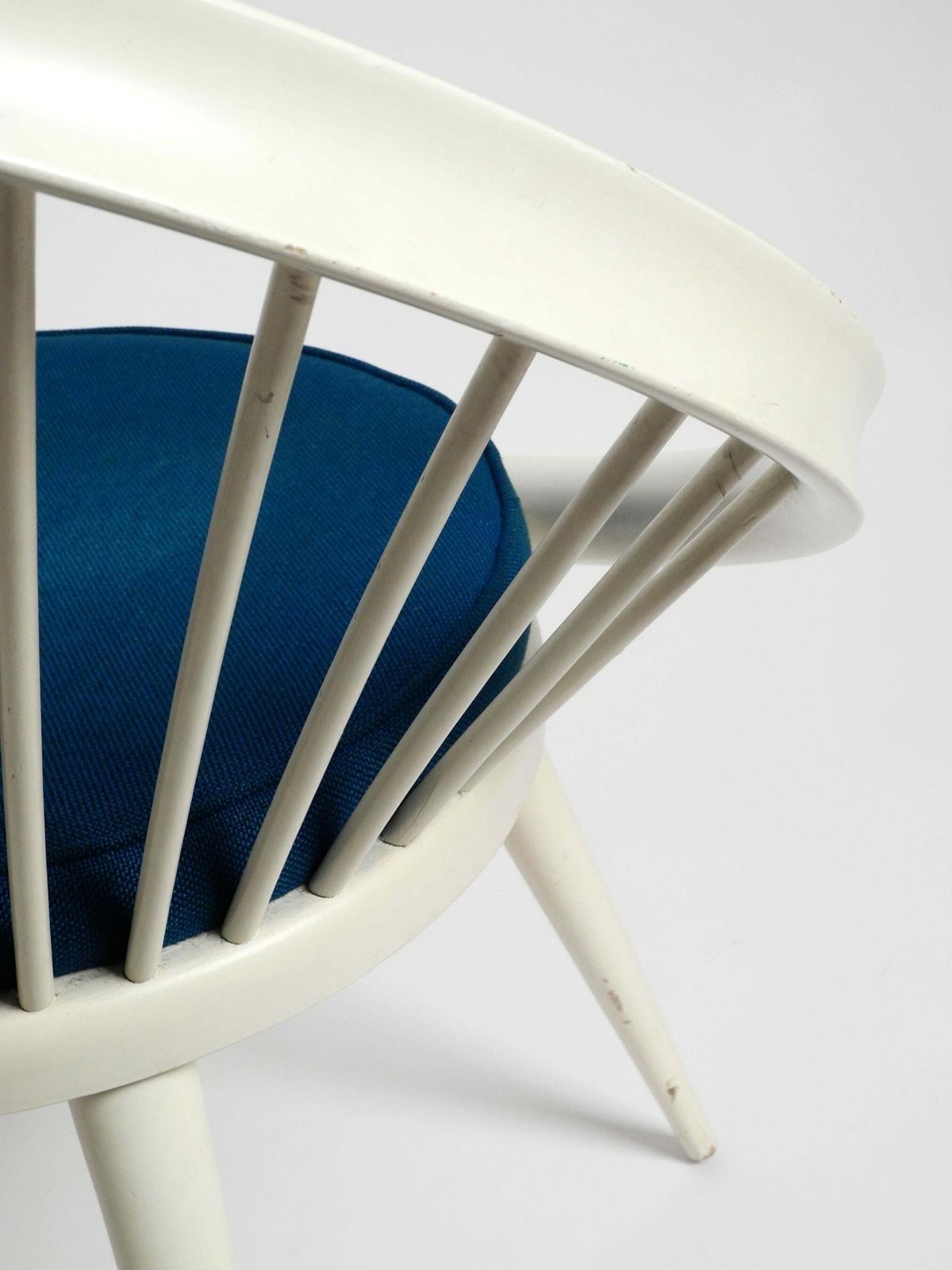 Furniture Beautiful Rare Original 1950s Yngve Ekström Circle Chair For Swedese photo