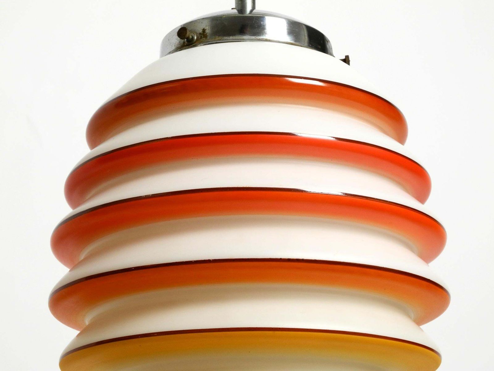 photo buy Beautiful Rare Original Glass Ceiling Lamp From The 1930s