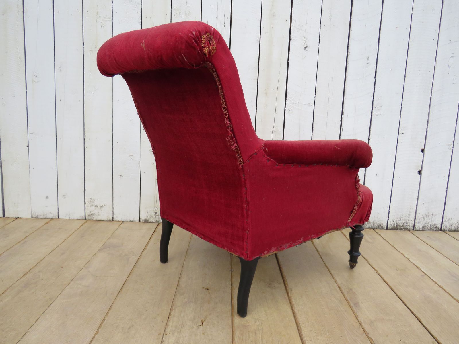 Antique French Napoleon III Armchair photo Furniture