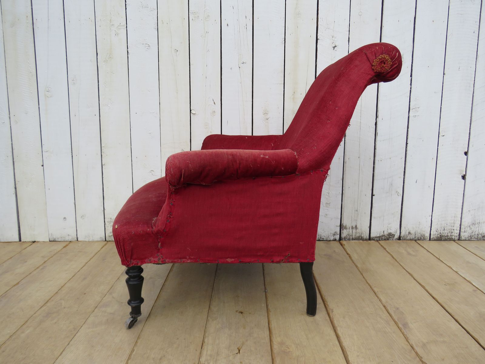 Antique French Napoleon III Armchair photo vinterior