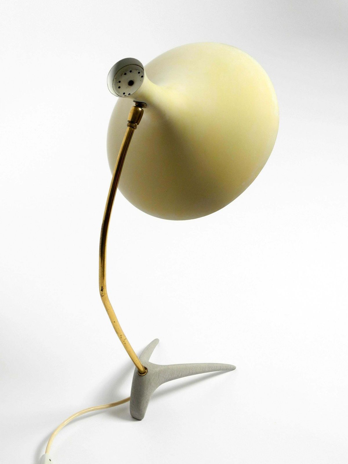 Large Mid Century Modern Crow's Foot Table Lamp By Karl Heinz Kinsky For Cosack photo vinterior
