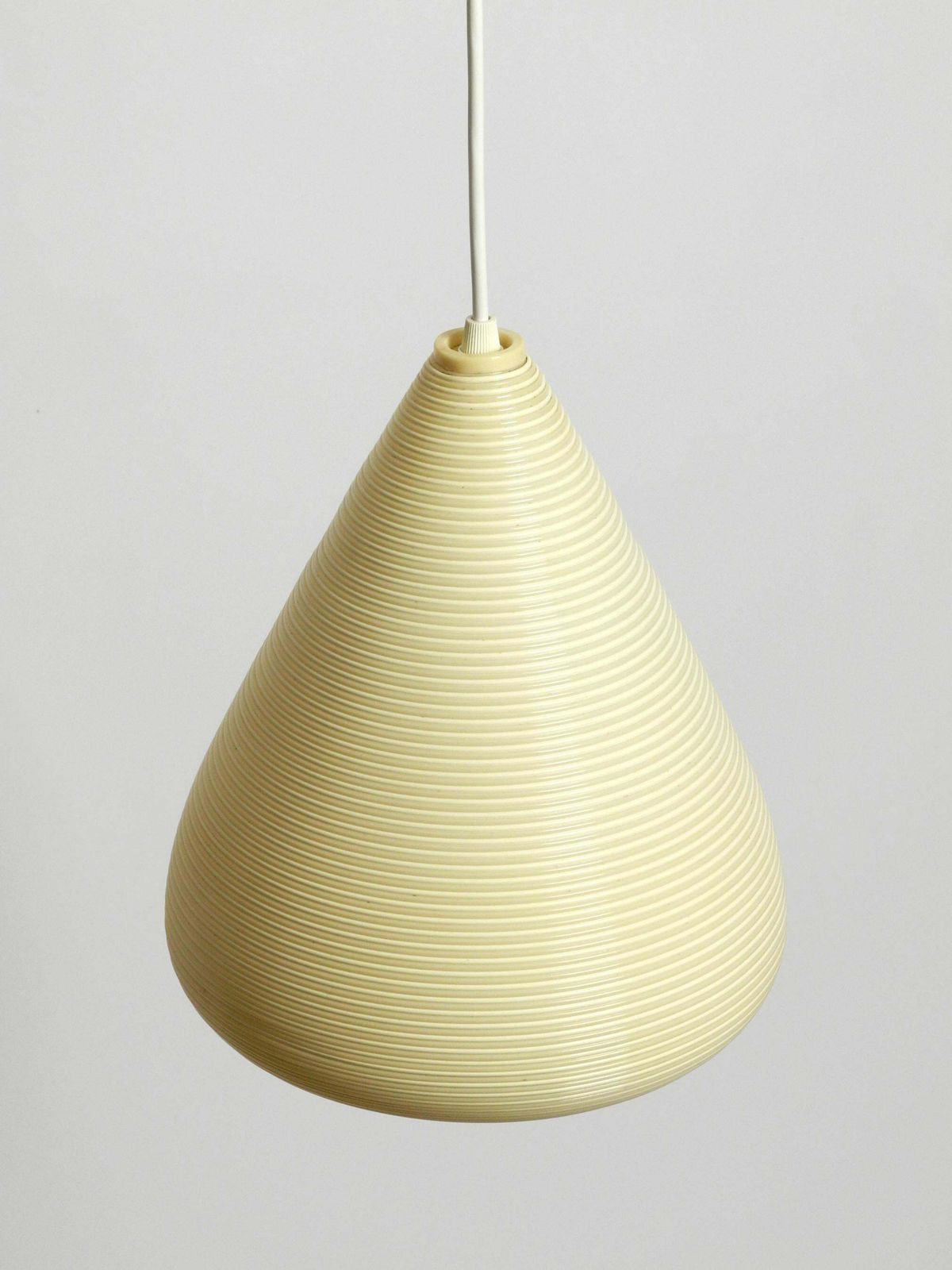 Beautiful Original Large 1960s Heifetz Rotaflex Pendant Lamp In A Drop Shape photo Lighting