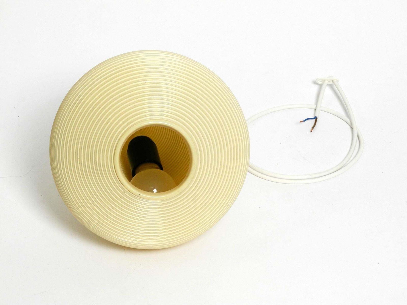 Lighting Beautiful Original Large 1960s Heifetz Rotaflex Pendant Lamp In A Drop Shape photo