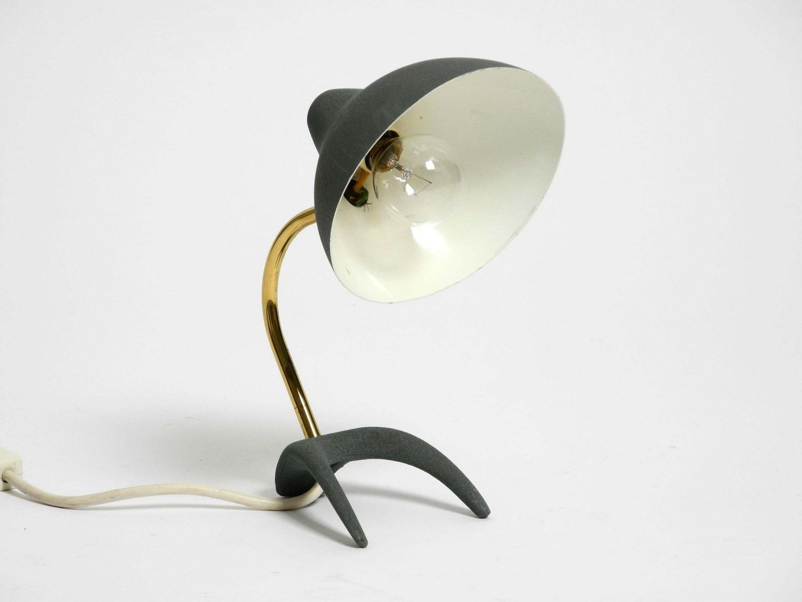 Small Mid Century Modern Crow's Foot Table Lamp By Karl Heinz Kinsky For Cosack photo Lighting