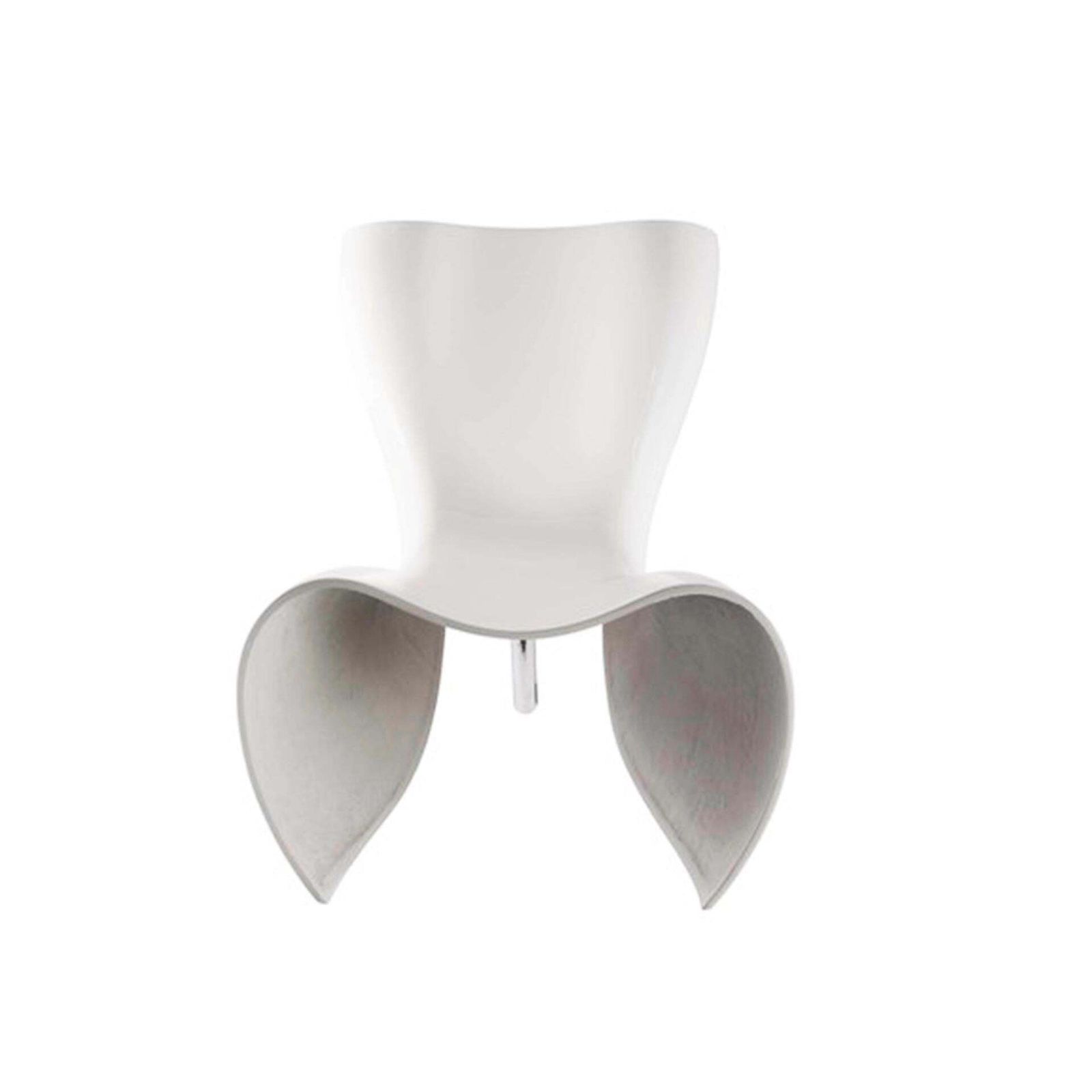 Modern White Felt Chair Designed By Marc Newson, Italy 90s photo Furniture
