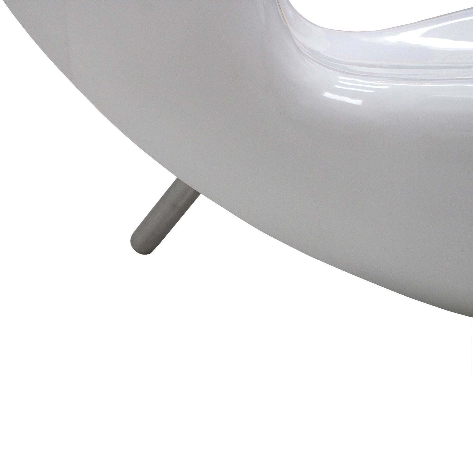 Modern White Felt Chair Designed By Marc Newson, Italy 90s photo buy