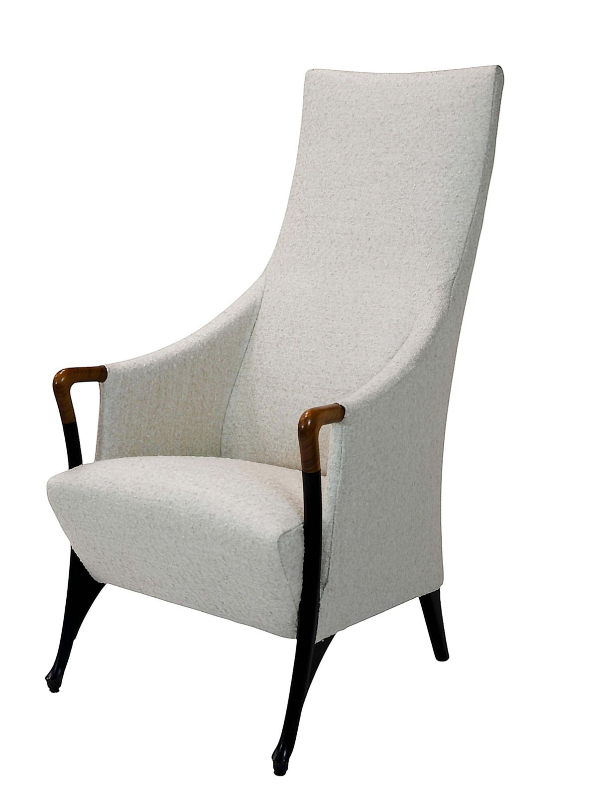 Pair Of Giorgetti Progetti Armchairs And Pouf By Umberto Asnago photo for sale
