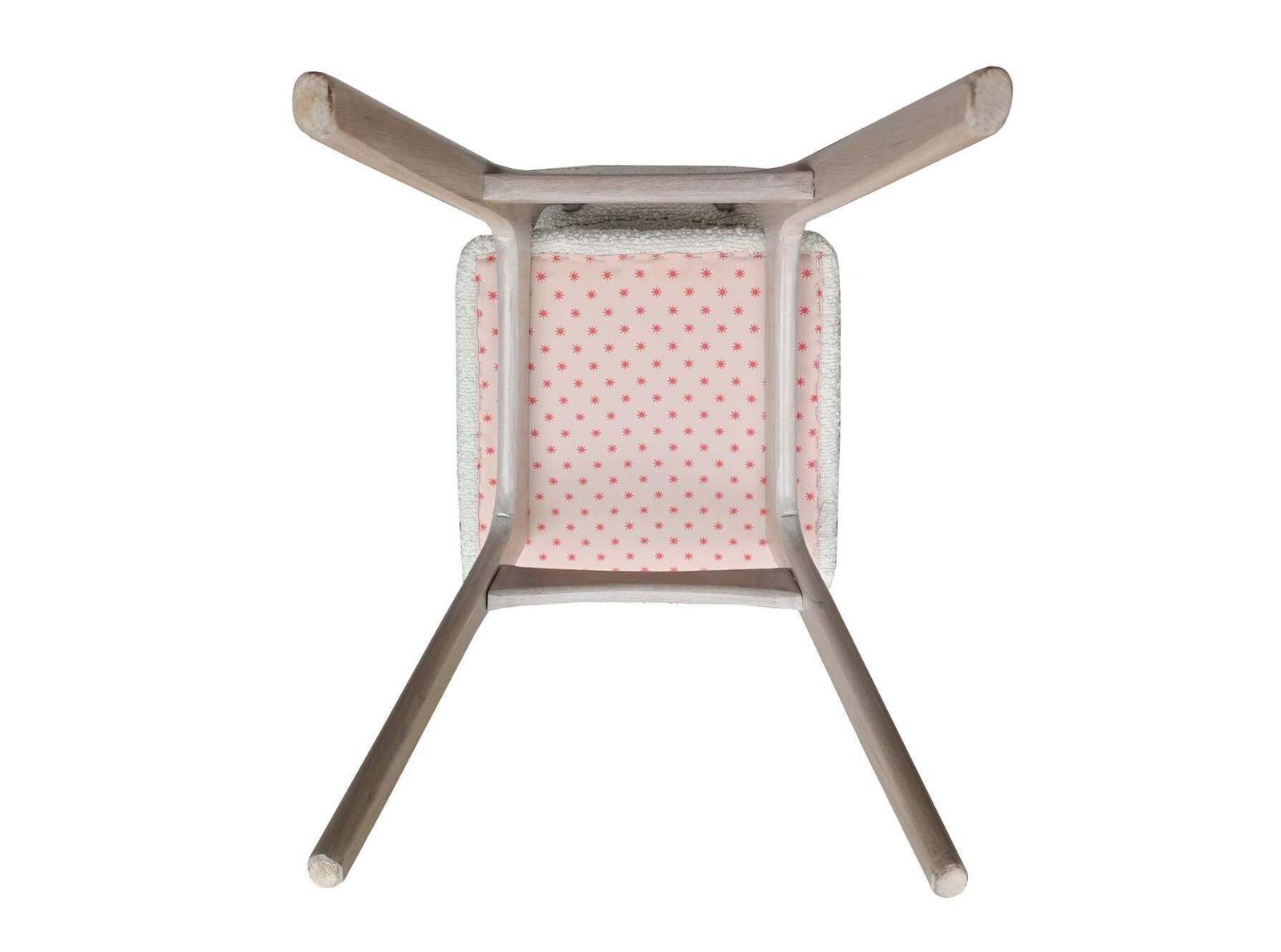 Set Van Tien Mid Century Butterfly Stoelen, Witte Bouclé Stof, Europa, Jaren 1960 photo vintage