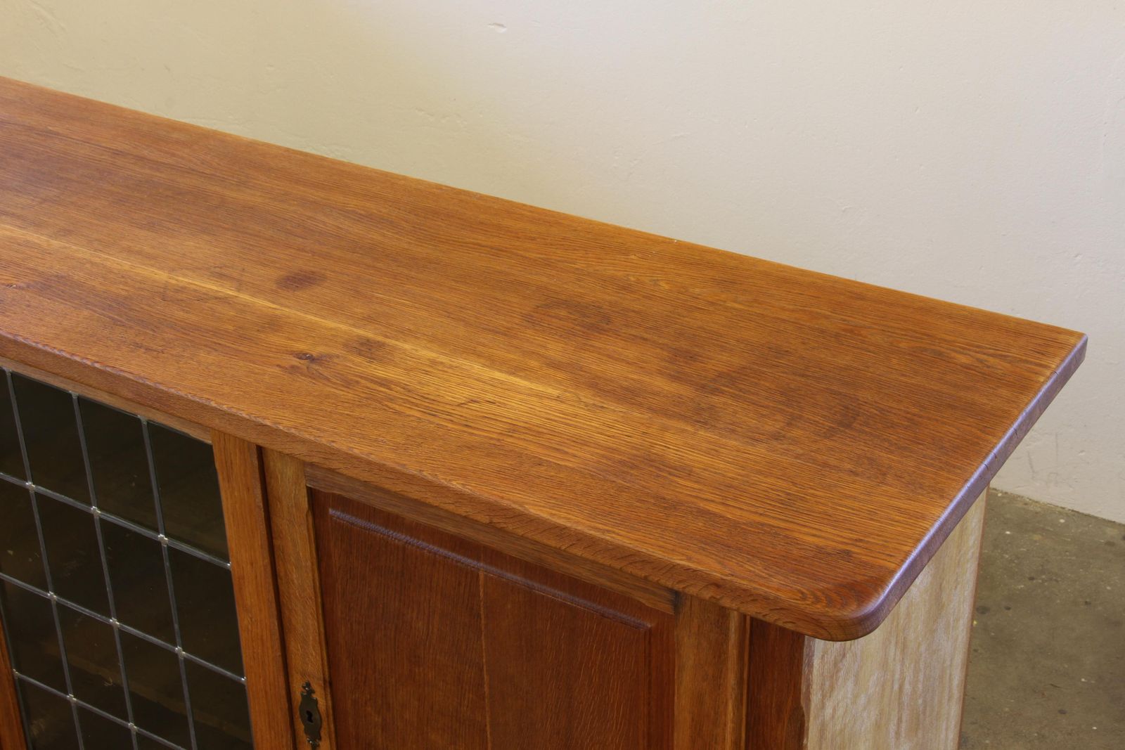 Furniture Vintage Danish 1960s Modern Oak Cabinet In The Style Of Henning Kjærnulf photo