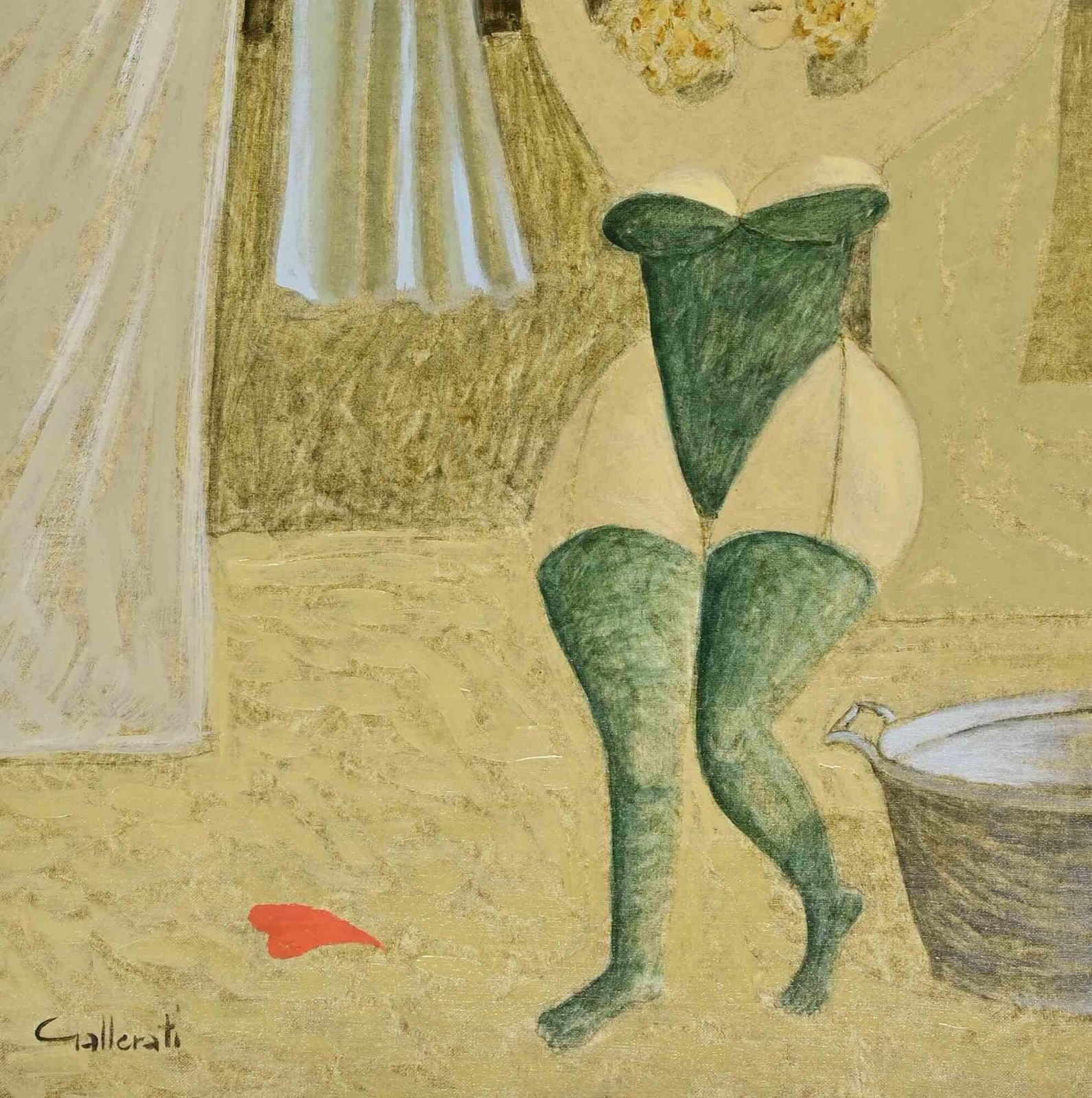 Alberto Galleratifrom The Series: How Good It Is To Lay Out... Paint By Alberto Gallerati   1970s1970s photo furniture
