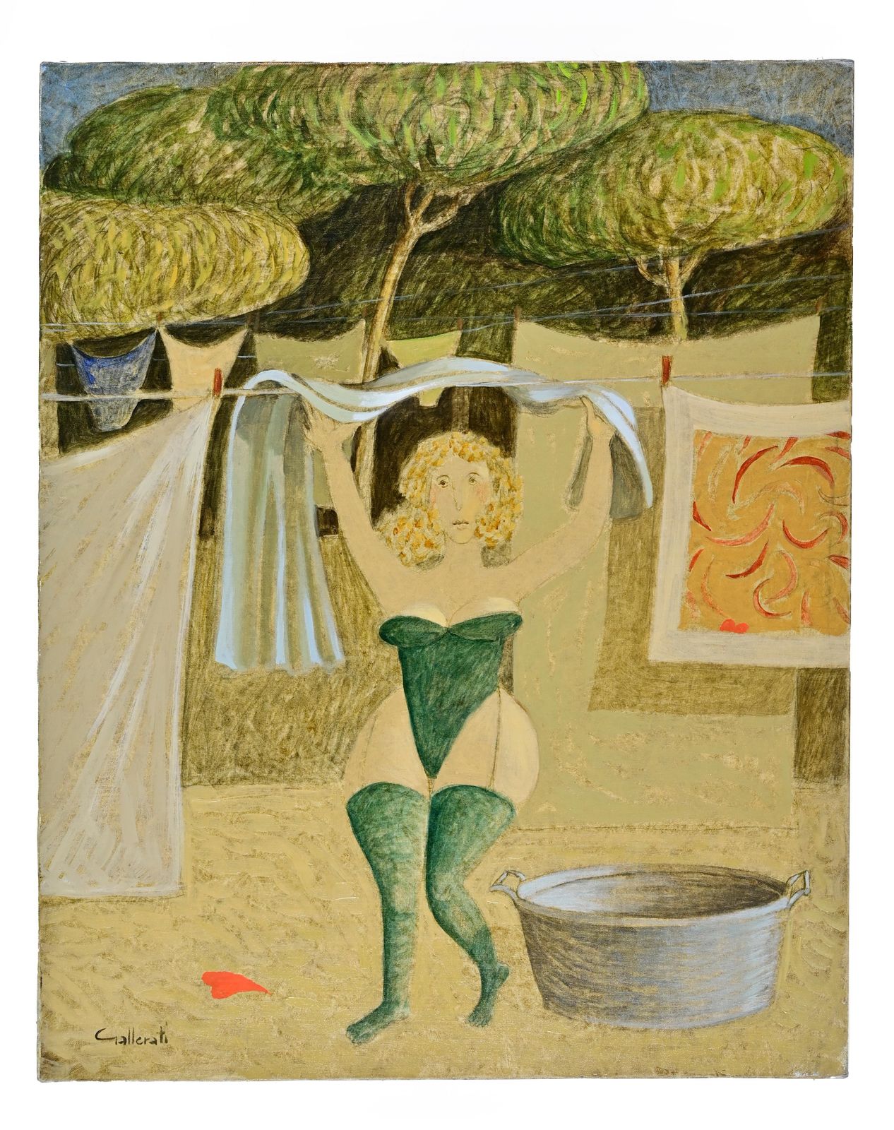 Alberto Galleratifrom The Series: How Good It Is To Lay Out... Paint By Alberto Gallerati   1970s1970s photo Art