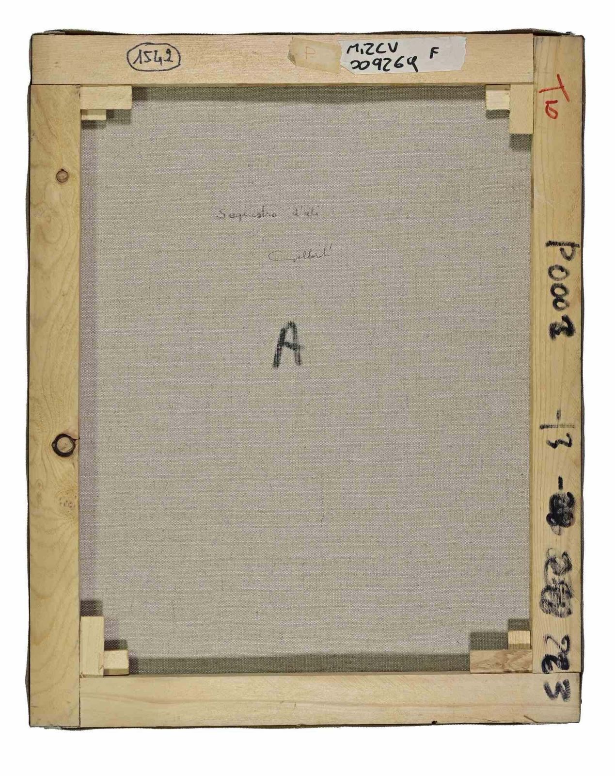 Alberto Galleratiwing Seizure   Paint By Alberto Gallerati   1970s1970s photo Art