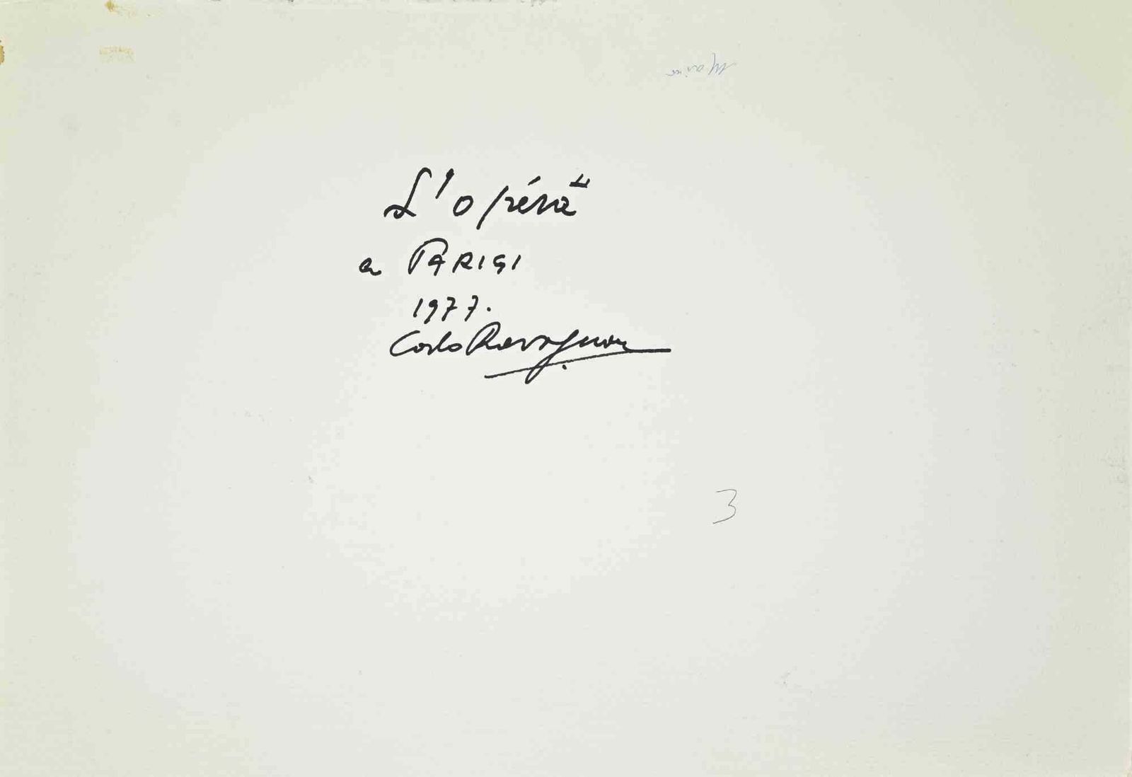 Carlo Ravagnanl'opéra In Paris   Drawing By Carlo Ravagnan   1970s1970s photo furniture