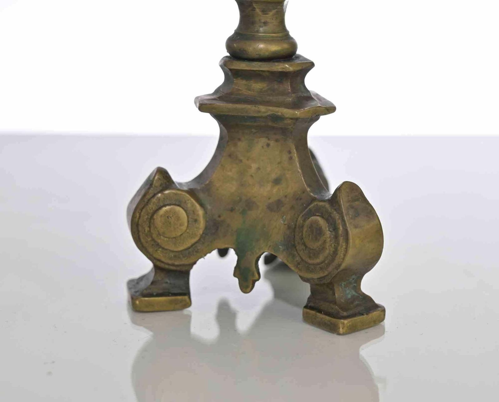 Pair Of Ancient Candelabra, Italy, 19th Century photo Home Decor