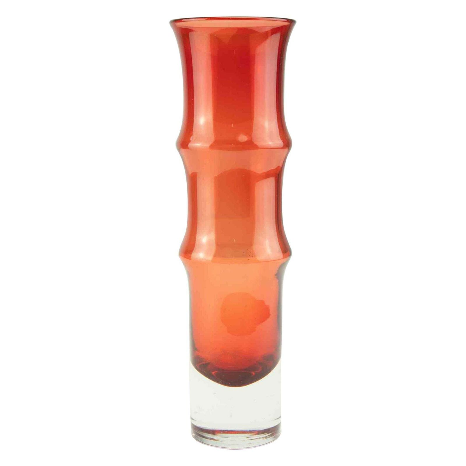 Vintage Swedish Aseda Bamboo Vase, 1960s