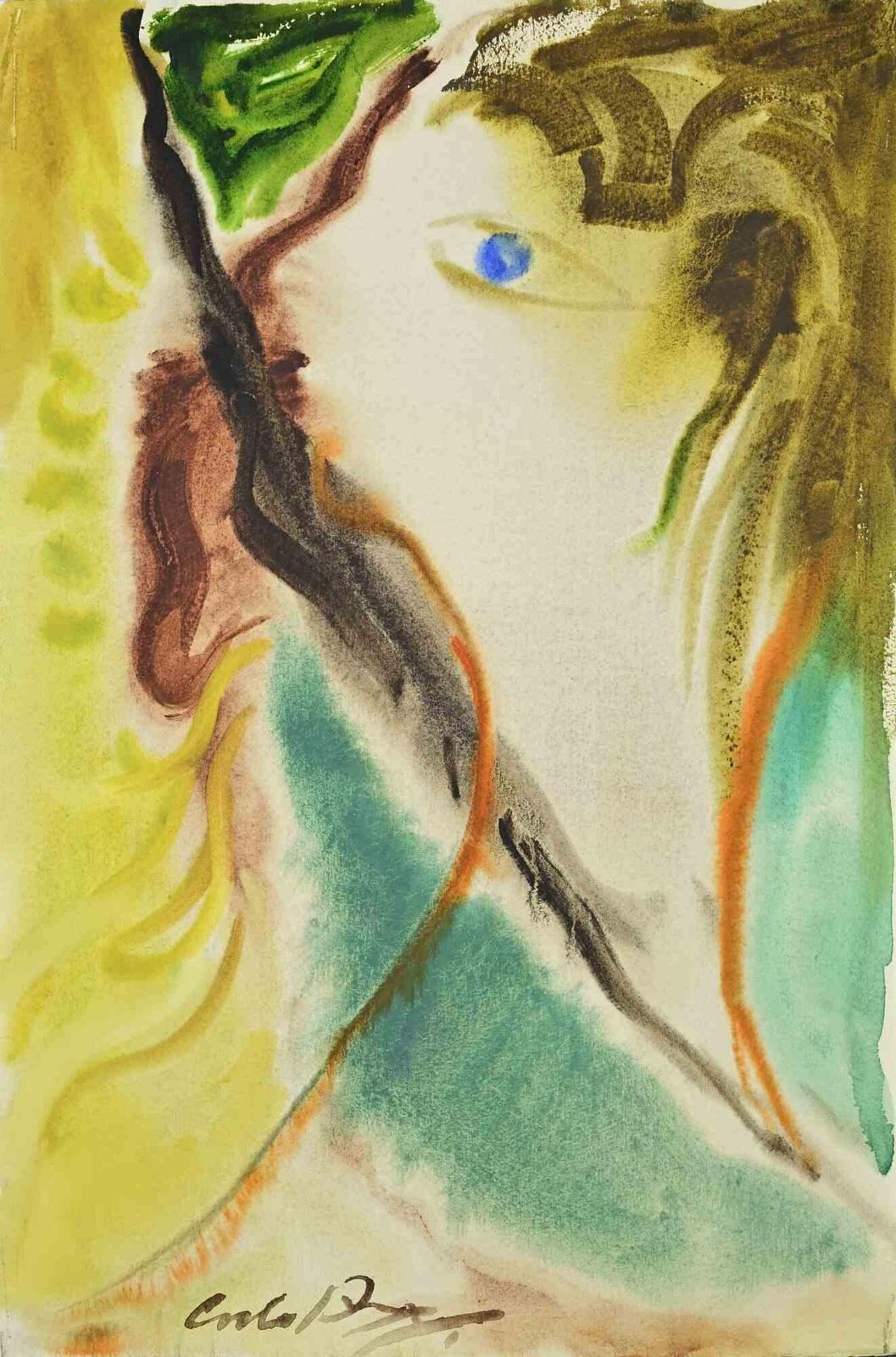 Carlo Ravagnanportrait   Drawing By Carlo Ravagnan   19741974
