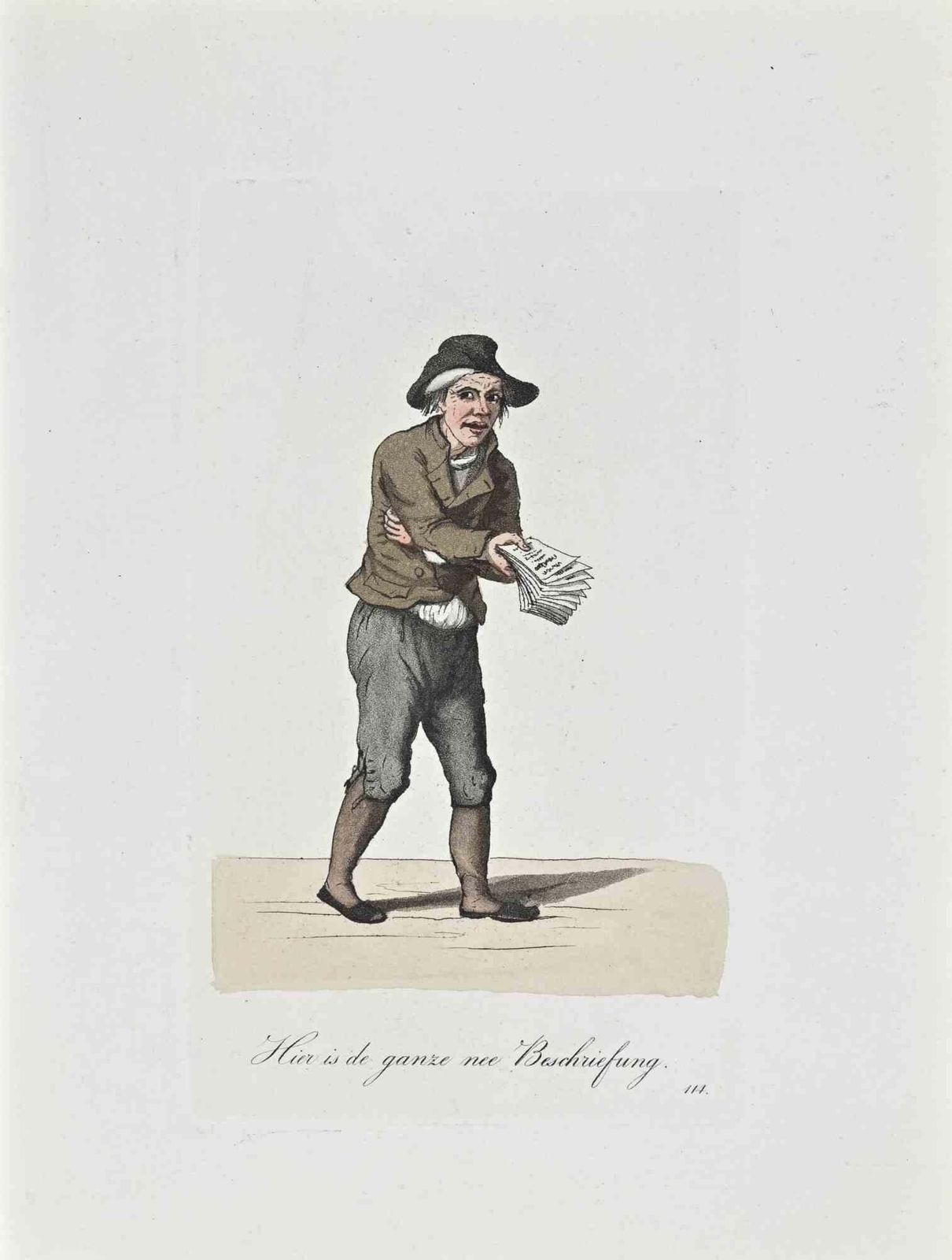 Christoph Suhrhier Is De Ganze Nee Beschriefung   Etching By Christoph Suhr   18081808