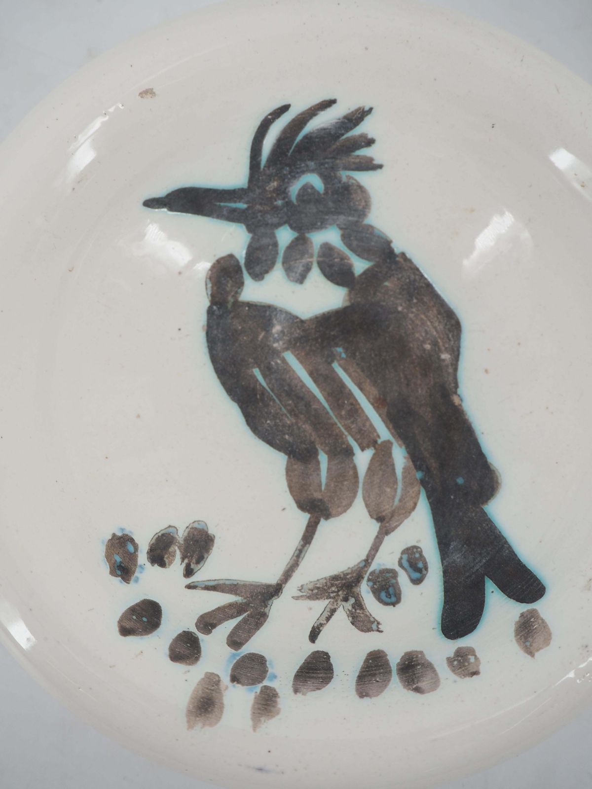 Pablo Picassobird With A Crest   Original Ceramic Madoura   Edition Of 500 (Ramié #173)1952 photo 3984.0