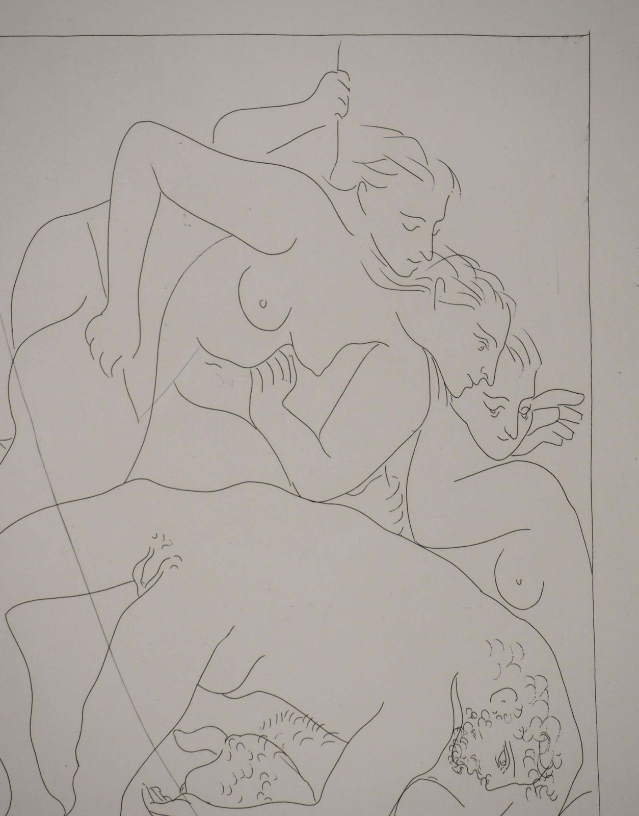 Pablo Picassométarmorphoses D'ovide, Death Of Orpheus   Original Etching (Baer #164)1936 photo Art