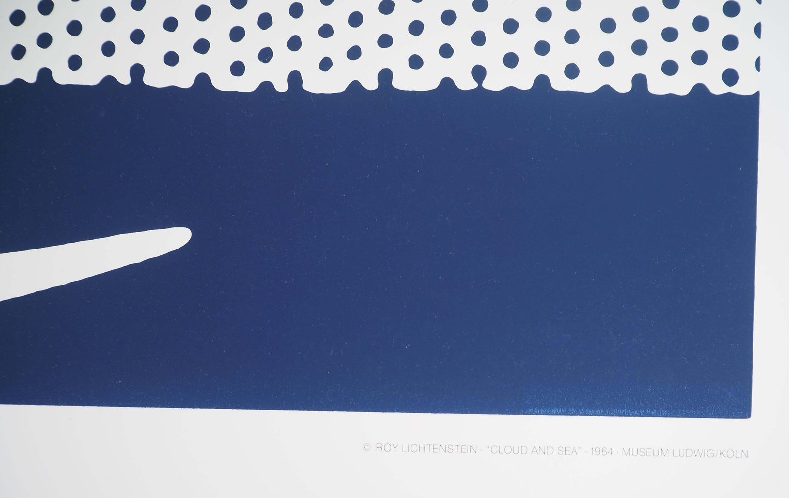 photo for sale (After) Roy Lichtensteincloud And Sea   Screen Print #Ludwig 19891989