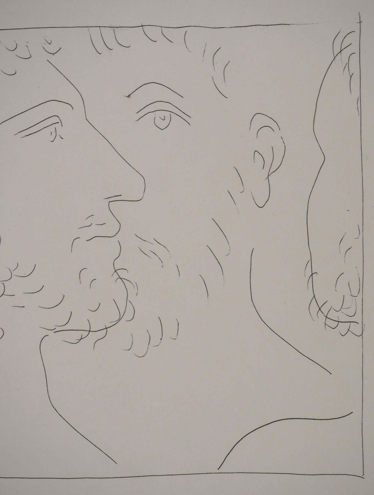 Pablo Picassométarmorphoses D'ovide, Four Heads   Original Etching (Baer #151)1936 photo buy
