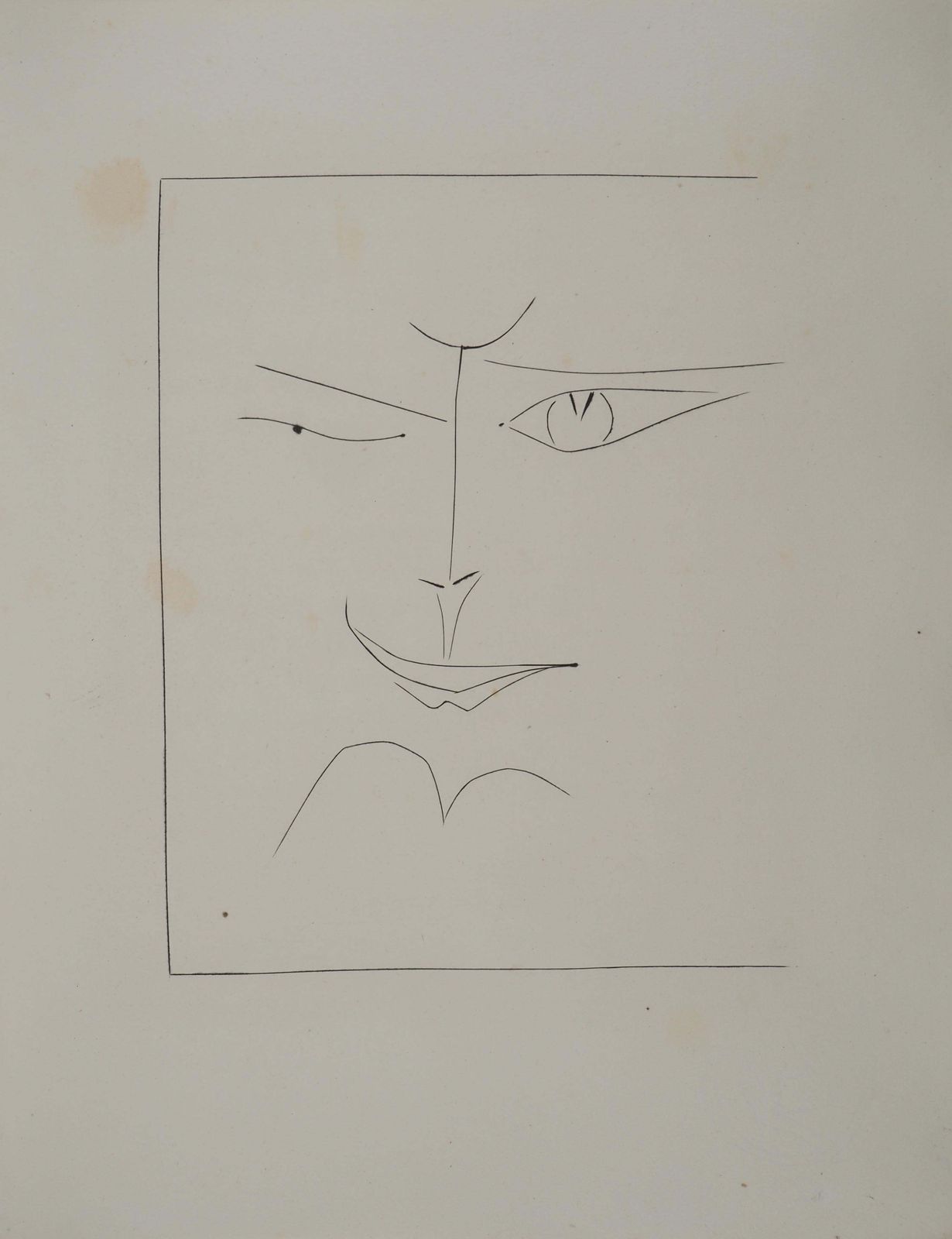 Pablo Picassocarmen, The Expression   Original Etching (Cramer #52)1949