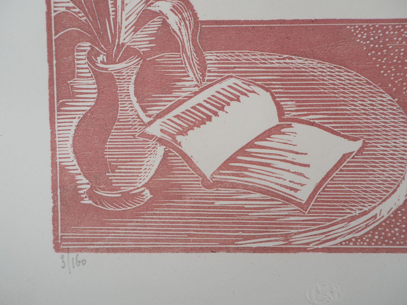 Morin Jeanpoem : The Happiness Of This World   Original Wooodcut, Handsigned & Numbered1929 photo 133.0