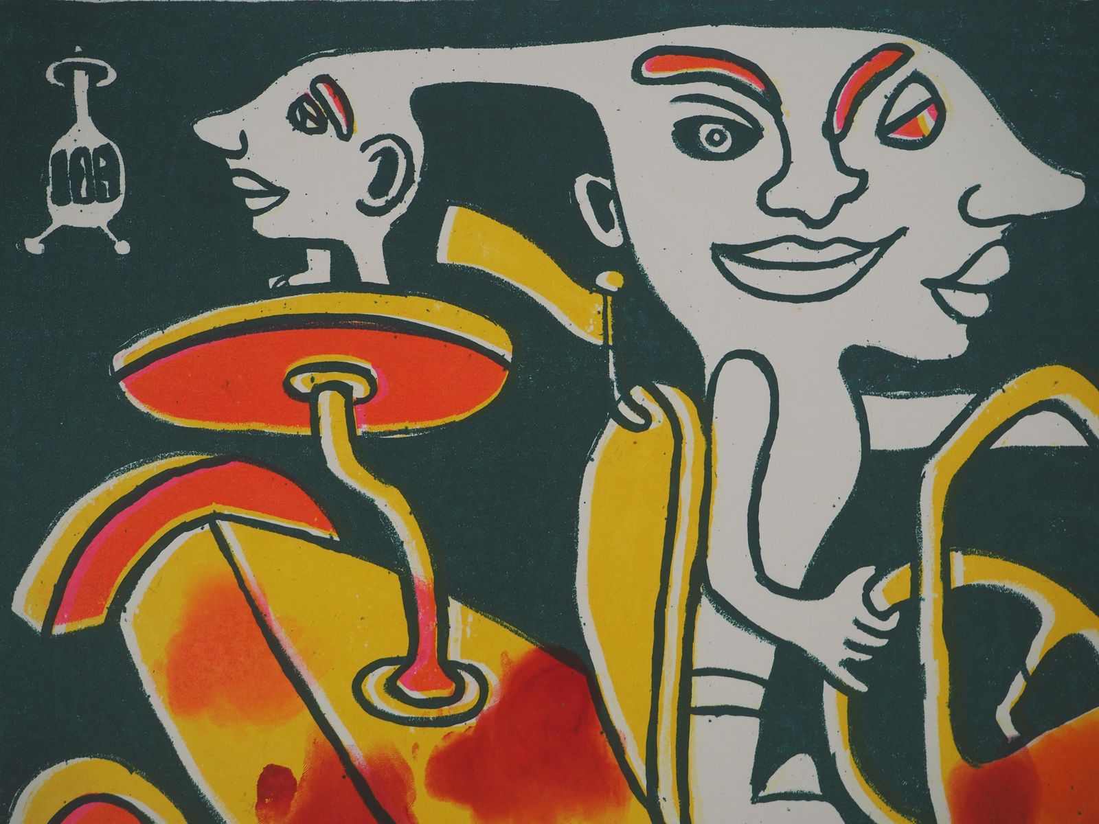 Yvon Taillandierthe Traveller, Havana, 1982   Original Handsigned Screen Print1982 photo 260.0