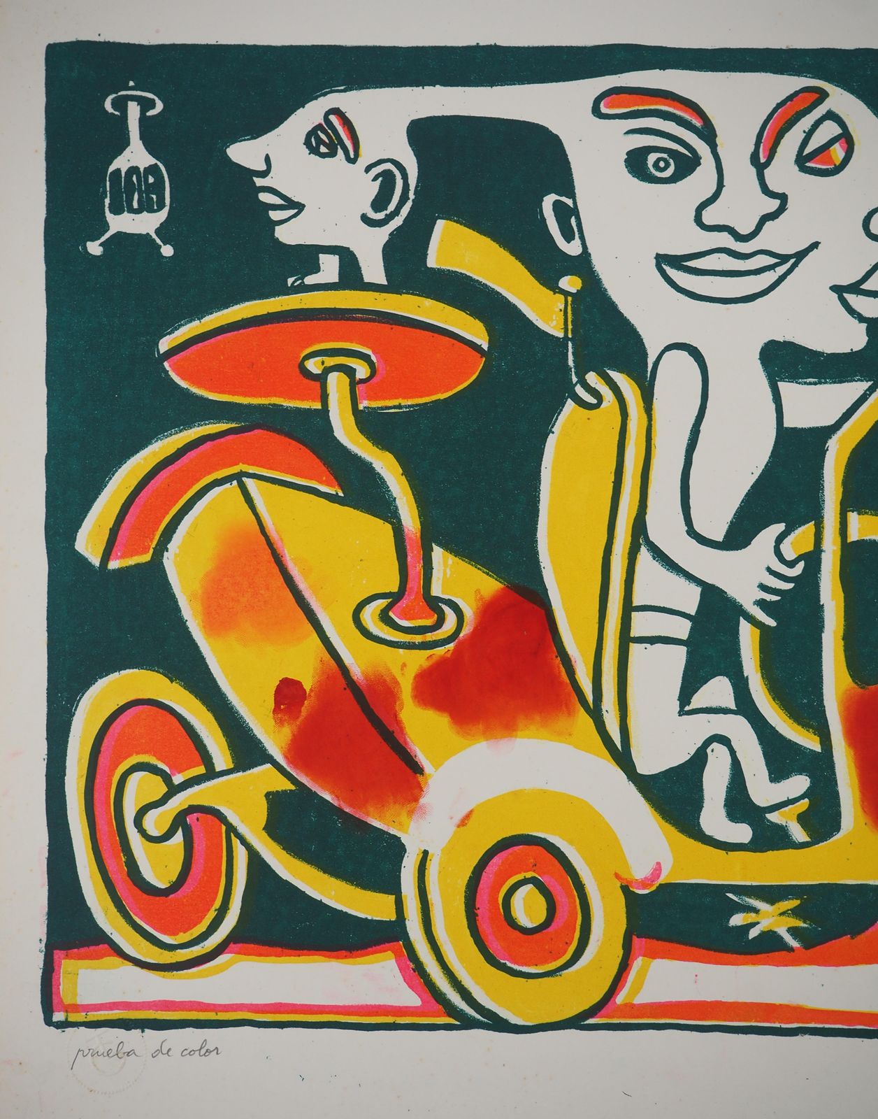 Yvon Taillandierthe Traveller, Havana, 1982   Original Handsigned Screen Print1982 photo buy