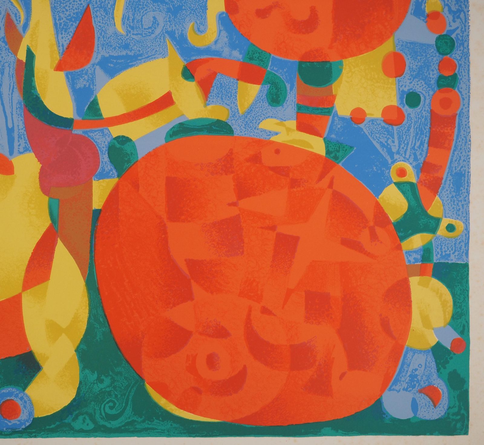 Joan Miróthe King's Feast, King Ubu   Original Lithograph (Maeght #399)1966 photo 1733.0