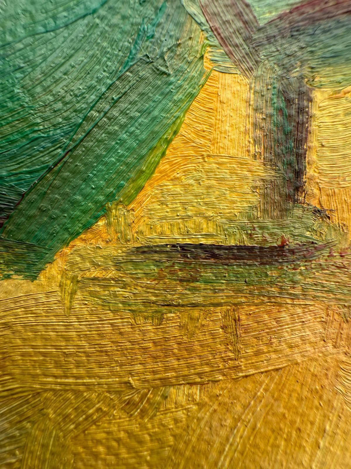 photo for sale Bernadette Van Baarsen Contemporary Provençal Landscape. 'Randonneur'.2023