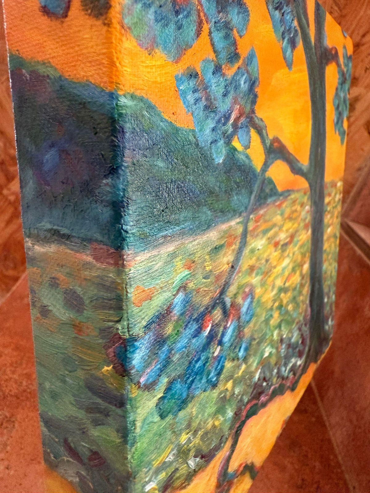 553.0 Bernadette Van Baarsen A Provençal Coastal Scene. Scenario 1.2024 photo